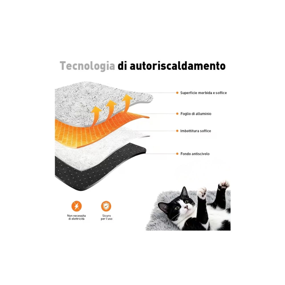 TAPPETINO TERMICO AUTORISCALDANTE