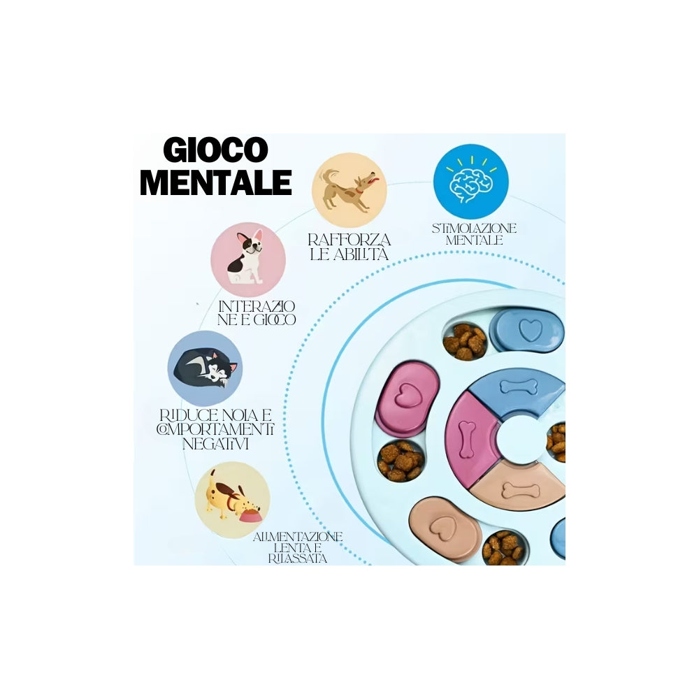 CIOTOLA D'ADDESTRAMENTO A LENTO CONSUMO
