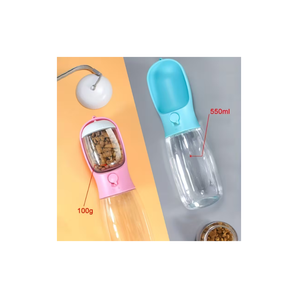 BORRACCIA PORTATILE ACQUA E CROCCHETTE