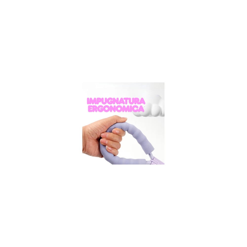 GUINZAGLIO CON IMPUGNATURA ERGONOMICA