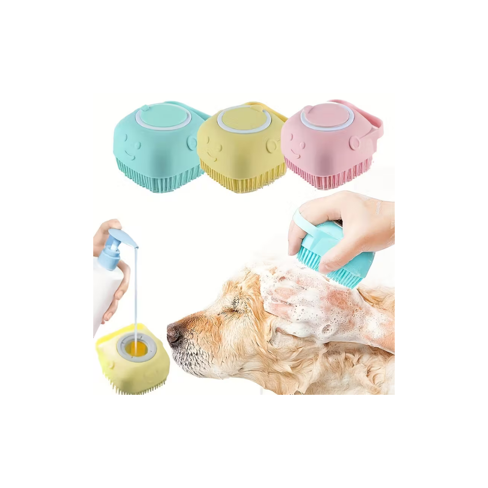 SPAZZOLA PER BAGNO CON DISPENSER PER SAPONE