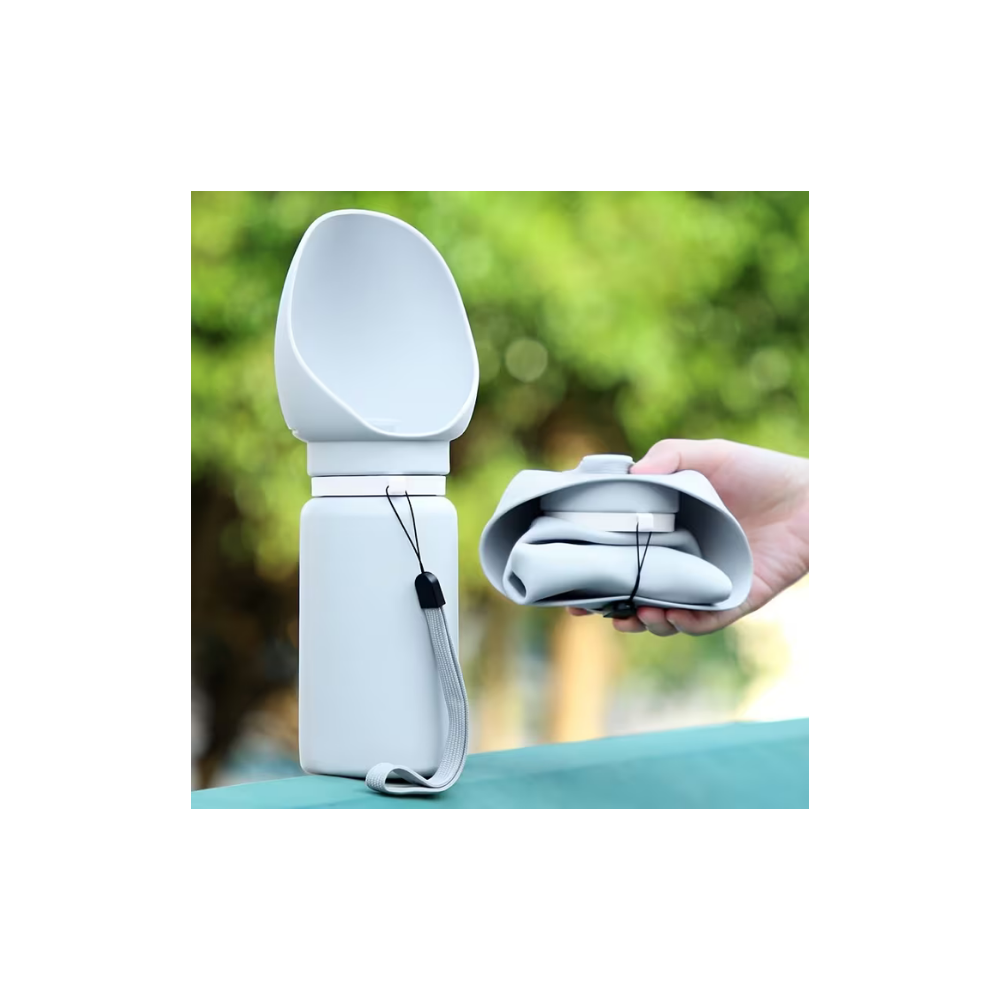 DISPENSER D'ACQUA PIEGHEVOLE IN SILICONE