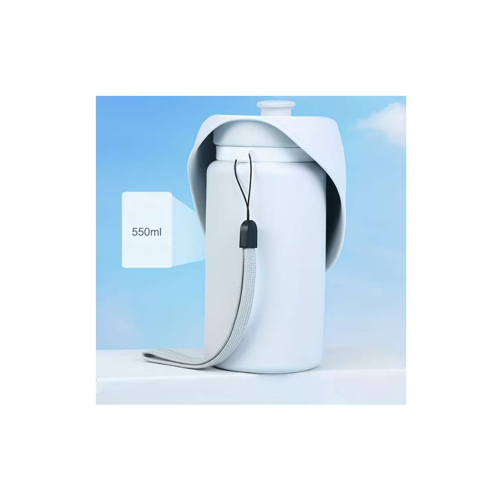 DISPENSER D'ACQUA PIEGHEVOLE IN SILICONE